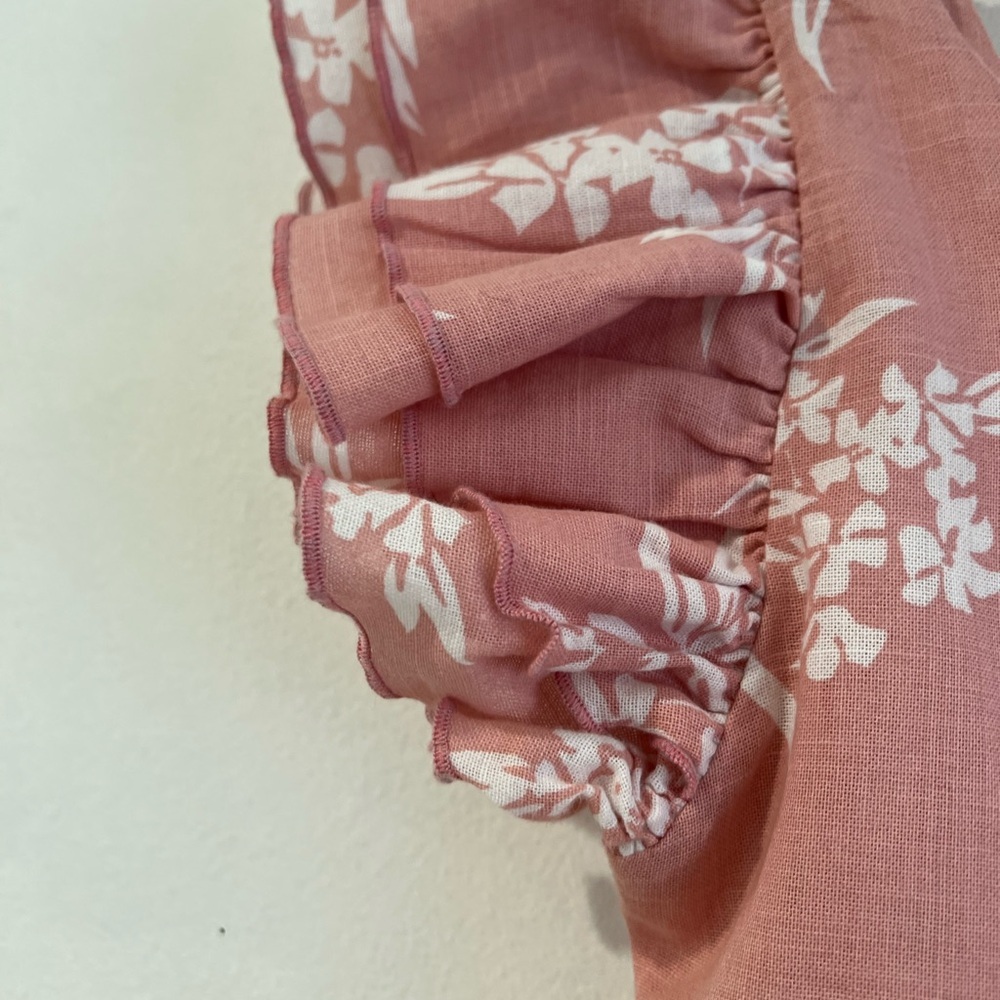 Chiccos Pink Floral tropical mauve girl Dress - Picture 3 of 11
